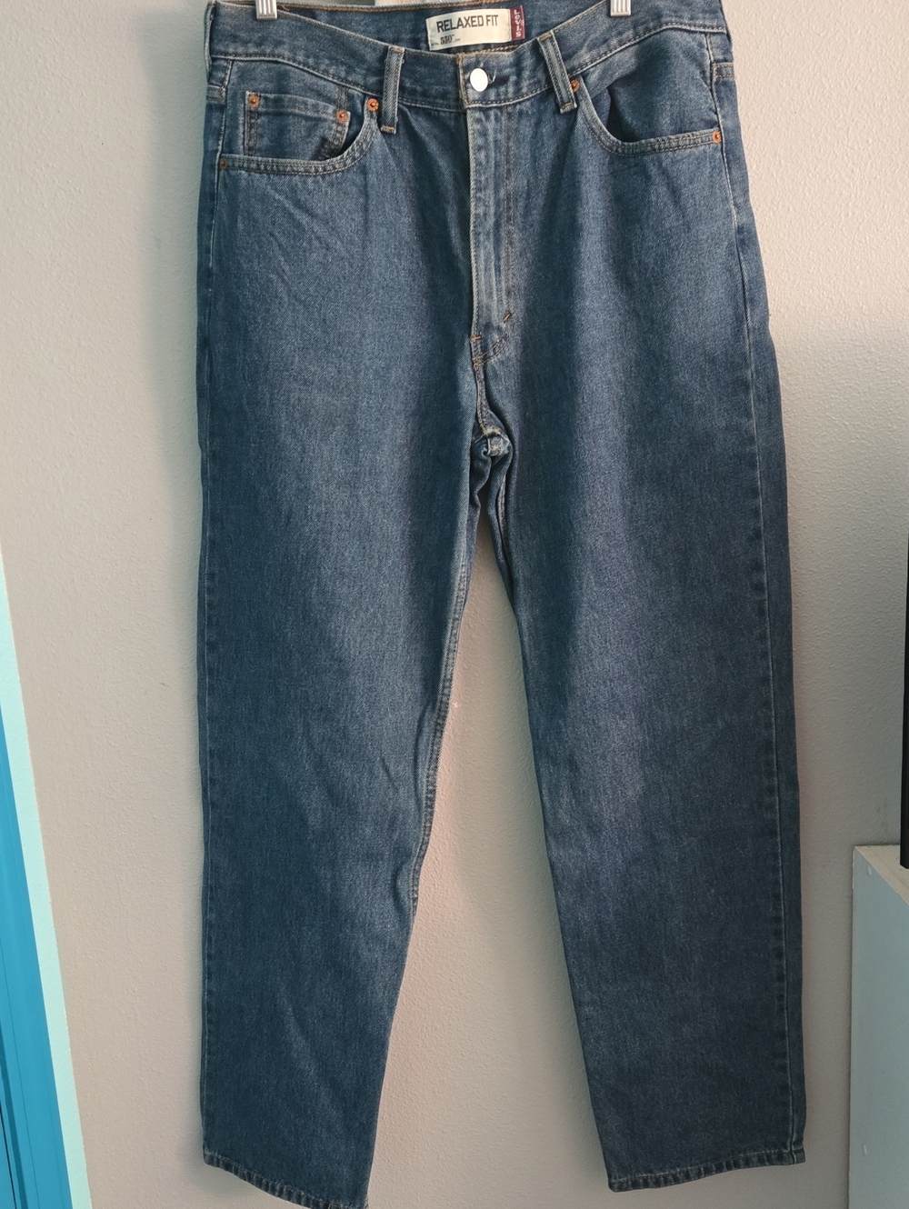Relaxed Fit Men's 550 Levi Jeans - Classic Indigo